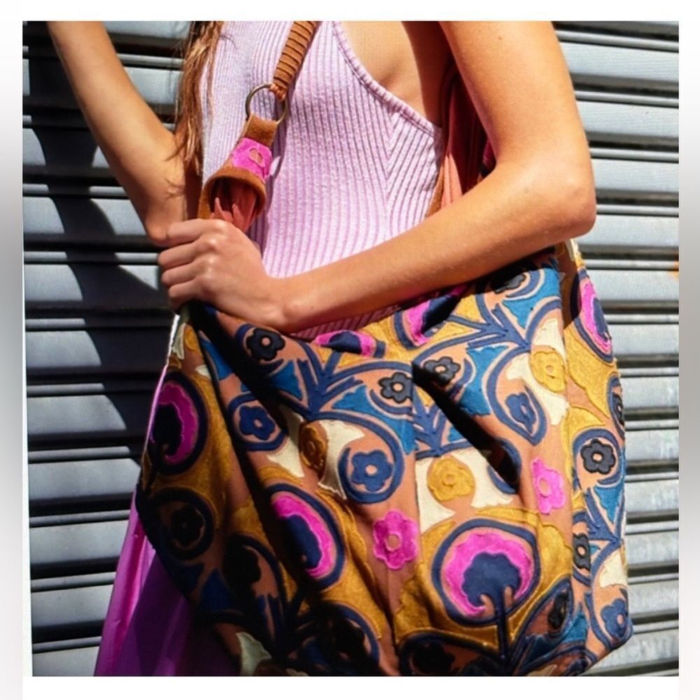 Free People Hypnotized Slouchy Tote